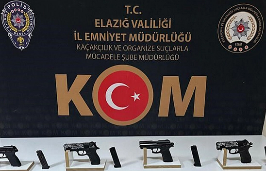 Elazığ'da Silah Ticareti Yapan Şüpheli Tutuklandı