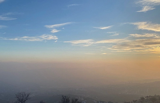 Elazığ'da sis 2'nci günde devam ediyor