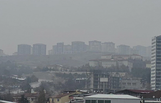 Elazığ'da sis etkili oldu