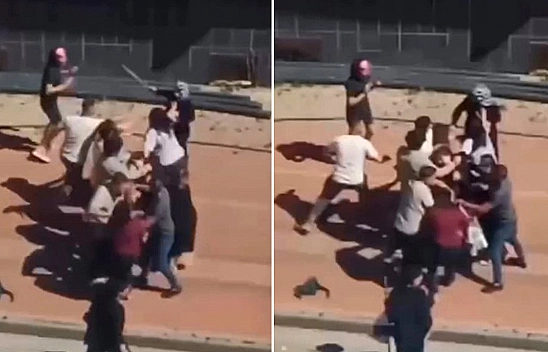 Elazığ'da sopalı kadın kavgası!