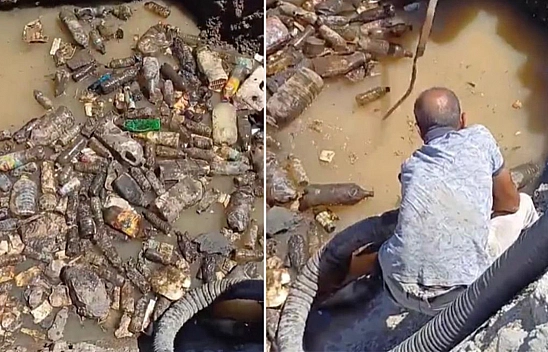 Elazığ'da Sulama Kanalından Çıkanlar Ekipleri Hayrete Düşürdü!