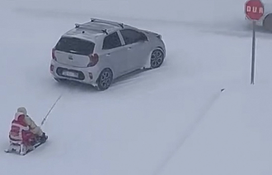 Elazığ'da tehlikeli eğlence