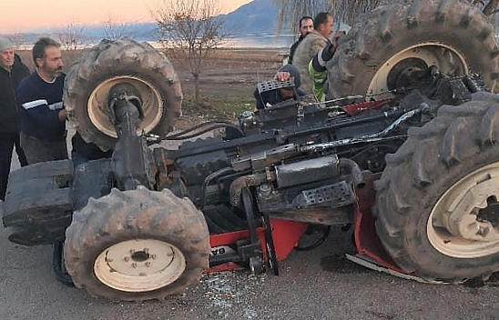 Elazığ'da trafik kazası: 1 ağır yaralı