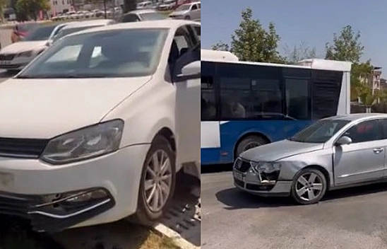 Elazığ'da trafik kazası: 1'i çocuk 2 yaralı