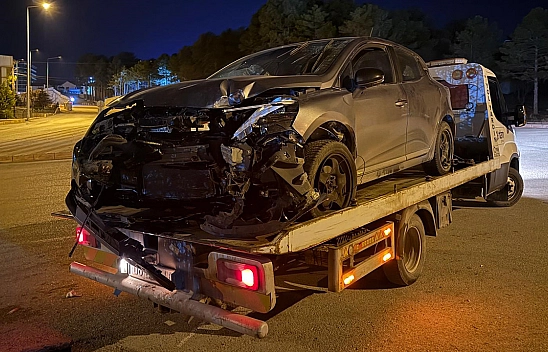 Elazığ'da trafik kazası: 1 yaralı