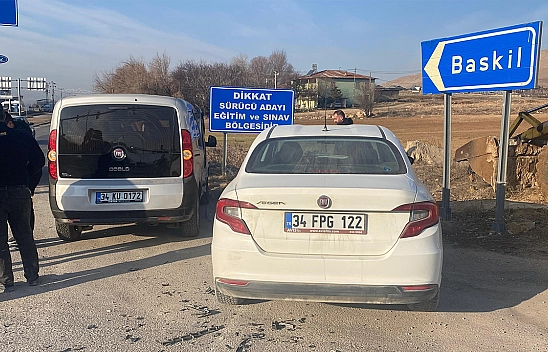 Elazığ'da trafik kazası: 2 yaralı