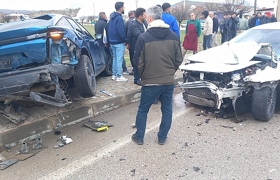 Elazığ'da trafik kazası: 2 yaralı