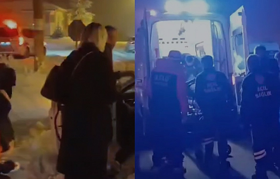 Elazığ'da trafik kazası: Araçta sıkışan vatandaş kurtarıldı