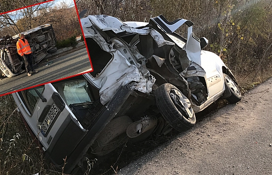 Elazığ'da Trafik Kazası  Çok Sayıda Yaralı Var