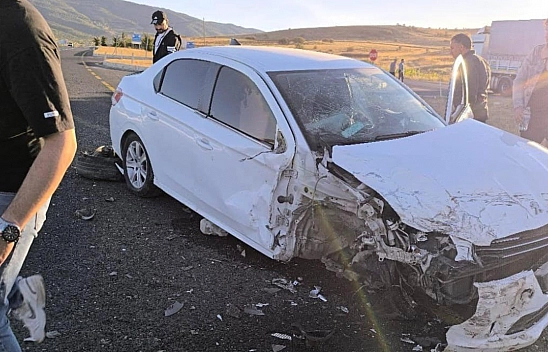 Elazığ'da trafik kazası: çok sayıda yaralı