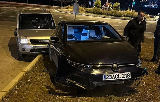 Elazığ'da Trafik Kazası!