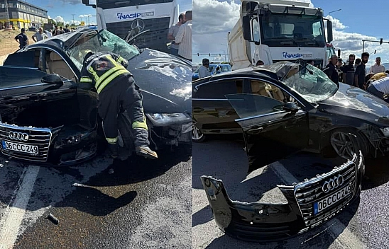Elazığ'da trafik kazası!