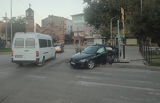 Elazığ'da trafik kazası!