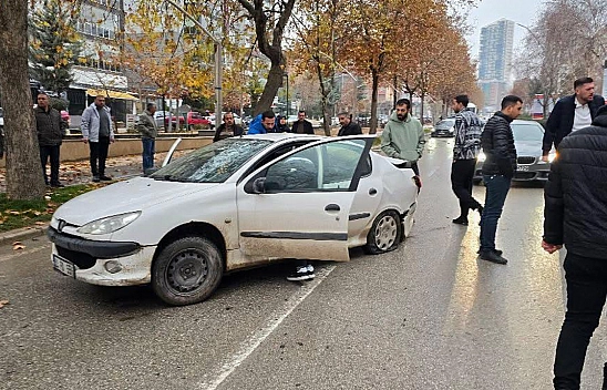 Elazığ'da trafik kazası!
