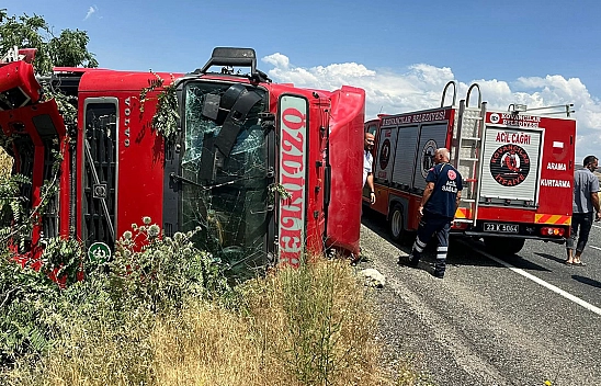Elazığ'da trafik kazası!
