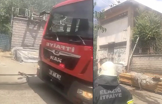 Elazığ'da Trafo Patlaması!