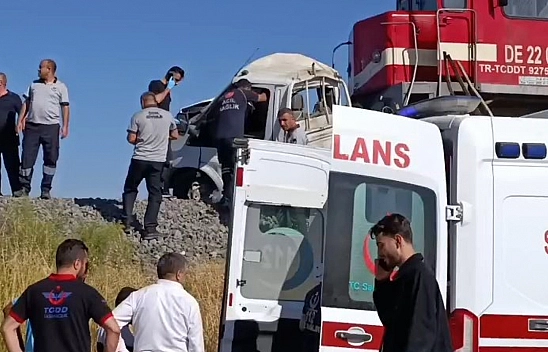 Elazığ'da tren kazası: 1 Yaralı