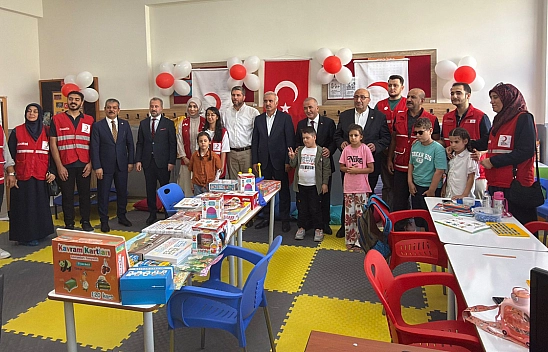 Elazığ'da Türk Kızılay'ın  destekleriyle  özel eğitim sınıfı açıldı