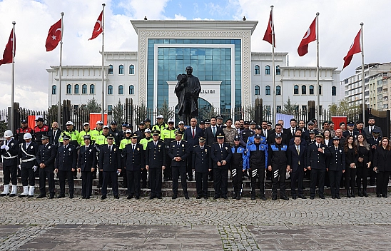 Elazığ'da Türk Polis Teşkilatı'nın 180'inci kuruluş yılı kutlandı