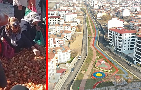 Elazığ'da ucuz ürün izdihamı: Poşetini alan başına koştu, doldurup doldurup gittiler