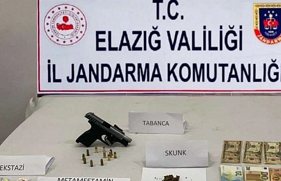 Elazığ'da Uyuşturucu Taciri 3 Şüpheli Yakalandı