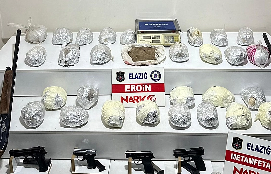 Elazığ'da uyuşturucuya geçit yok!