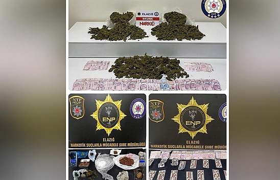 Elazığ'da uyuşturucuya geçit yok