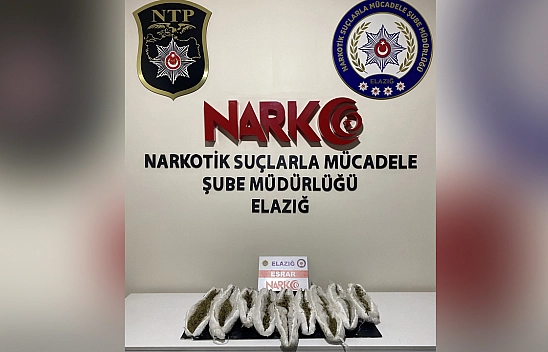 Elazığ'da uyuşturucuya geçit yok