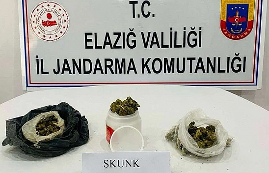 Elazığ'da Uyuşturucuyla Mücadele