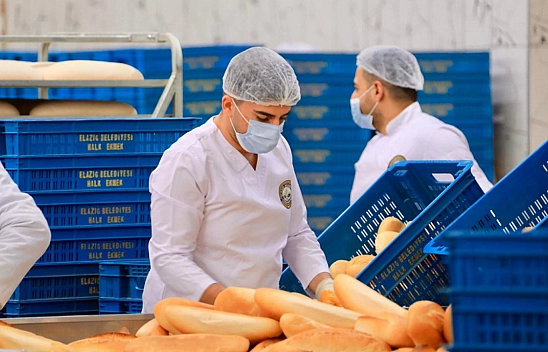 Elazığ'da vatandaşın tercihi halk ekmek