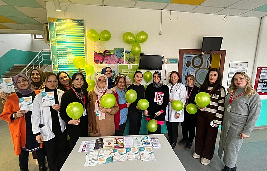 Elazığ'da vatandaşlar serviks kanseri hakkında bilgilendirme yapıldı