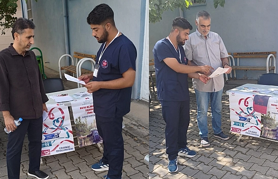 Elazığ'da vatandaşlara kalp sağlığı uyarısı