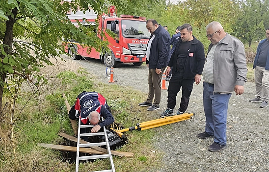 Elazığ'da yağış sonrası korkutan göçük