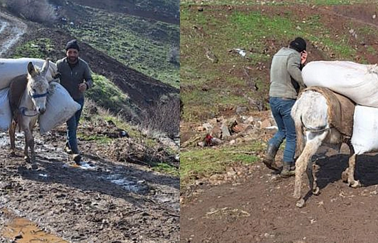 Elazığ'da Yağmur, Vatandaşları 100 Yıl Geriye Götürdü!