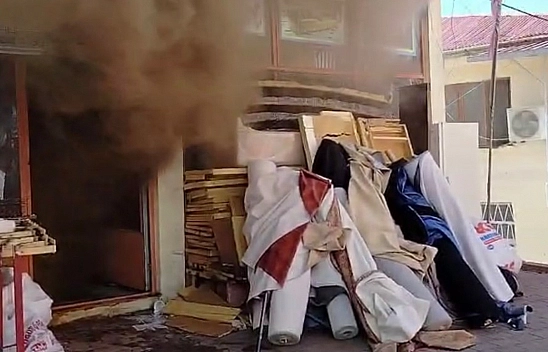 Elazığ'da yangın paniği!