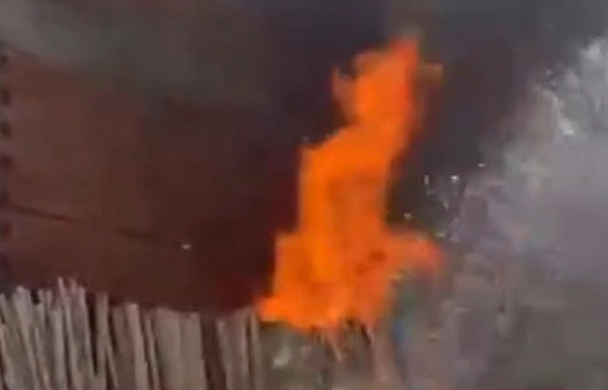 Elazığ'da yangın paniği
