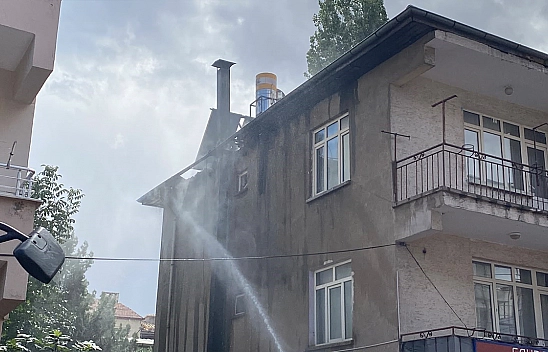 Elazığ'da yangın paniği