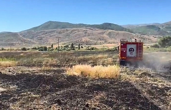 Elazığ'da yangın!