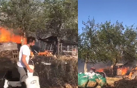 Elazığ'da Yangınlar Devam Ediyor!