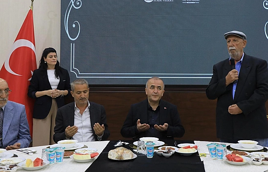 Elazığ'da Yas-ı Matem Oruç Açma Buluşması Düzenlendi
