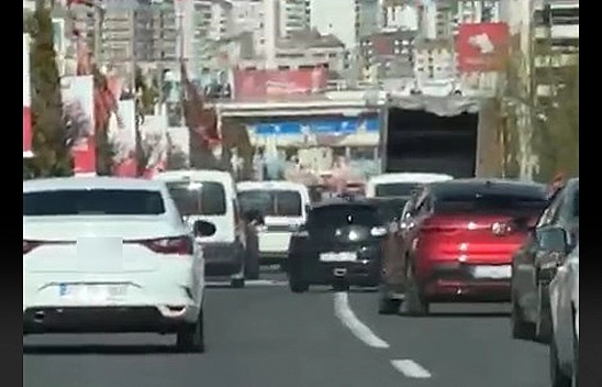 Elazığ'da Yine Tehlike Dolu Anlar!