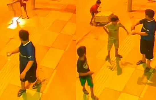 Elazığ'da yürekleri ağza getiren anlar