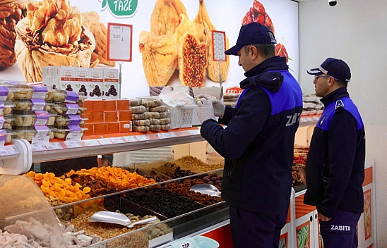 Elazığ'da Zabıtadan yeni yıl öncesi sıkı denetim