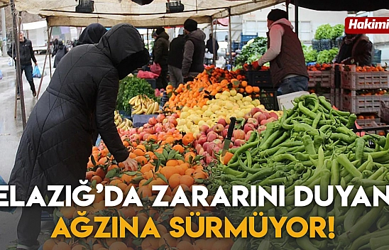 Elazığ'da Zararını Duyan Ağzına Sürmüyor!