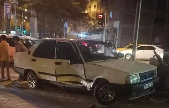 Elazığ'da Zincirleme Kaza