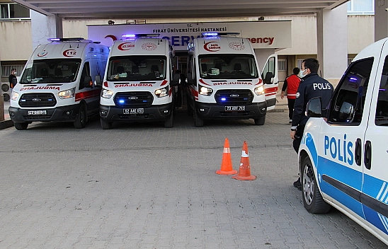 Elazığ'da zincirleme trafik kazası: 1 yaralı