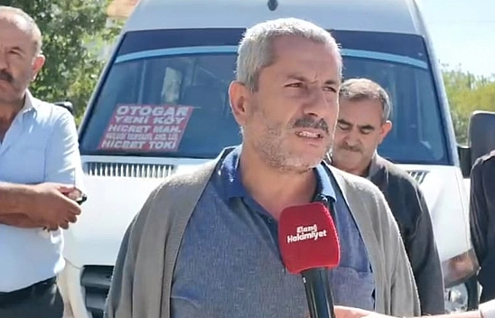 Elazığ'daki minibüs şoförleri iş bıraktı