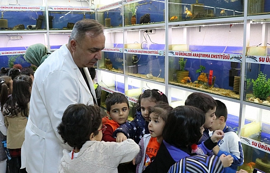 Elazığ'daki Miniklerin Balık Müzesi Gezisi