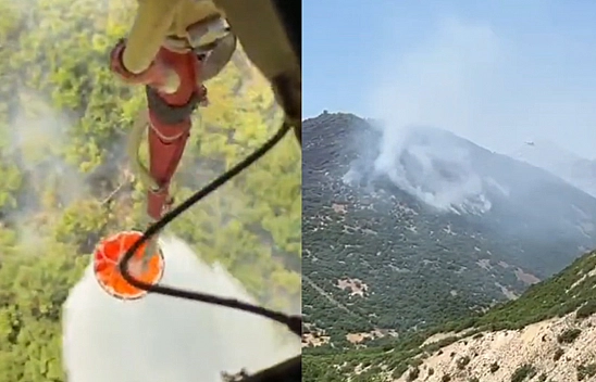 Elazığ'daki orman yangını kontrol altına alındı