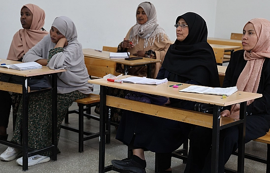 Elazığ'daki yabancılar Türkçe eğitimi alıyor